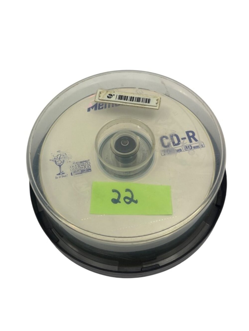 Memorex CD-R 700MB 80-Min Recordable Discs Bundle Used Condition For Crafts 54f